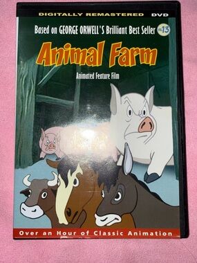 Animal Farm Animated Feature Film DVD